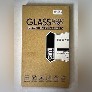 Glass Screen Pro iPhone Pro Screen Protector NWT